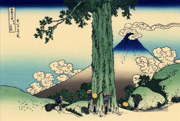  Provinz Kunst - Fehlhima Pass in der kai Provinz Katsushika Hokusai Ukiyoe